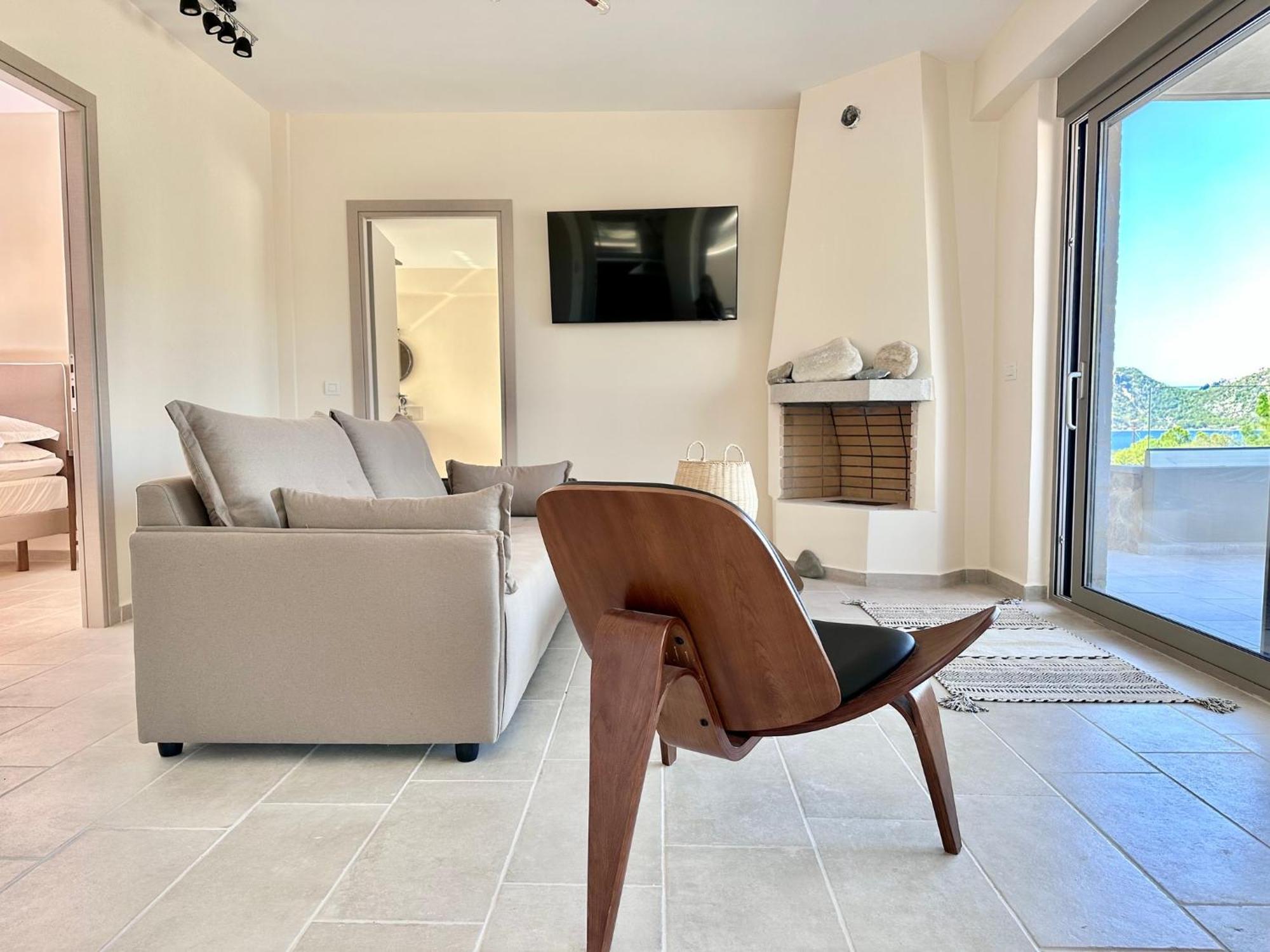 Topos Luxury Stay Heraion ลูตรากี ภายนอก รูปภาพ
